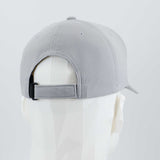 Bigfoot Silhouette (Silicone) - Flexfit® Cool & Dry Cap Color: Silver - Eternal Glyph LLC