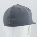 Bigfoot Silhouette (Silicone) - Flexfit® Premium Fitted Cap Color: Dark Gray - Eternal Glyph LLC