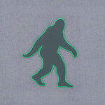 Bigfoot Silhouette (Silicone) - Flexfit® Premium Wool Blend Cap Color: Dark Gray - Eternal Glyph LLC