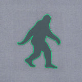 Bigfoot Silhouette (Silicone) - Flexfit® Premium Wool Blend Cap Color: Dark Gray - Eternal Glyph LLC