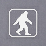 Bigfoot Trail Sign (Silicone) - Flexfit® Mesh Trucker Cap Color: Olive/Khaki - Eternal Glyph LLC