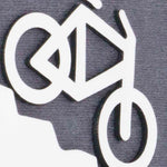 Mountain Bike Downhill (Silicone) - Flexfit® Mesh Trucker Cap Color: Coyote/Black - Eternal Glyph LLC