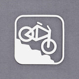 Mountain Bike Downhill (Silicone) - Flexfit® Mesh Trucker Cap Color: Coyote/Black - Eternal Glyph LLC