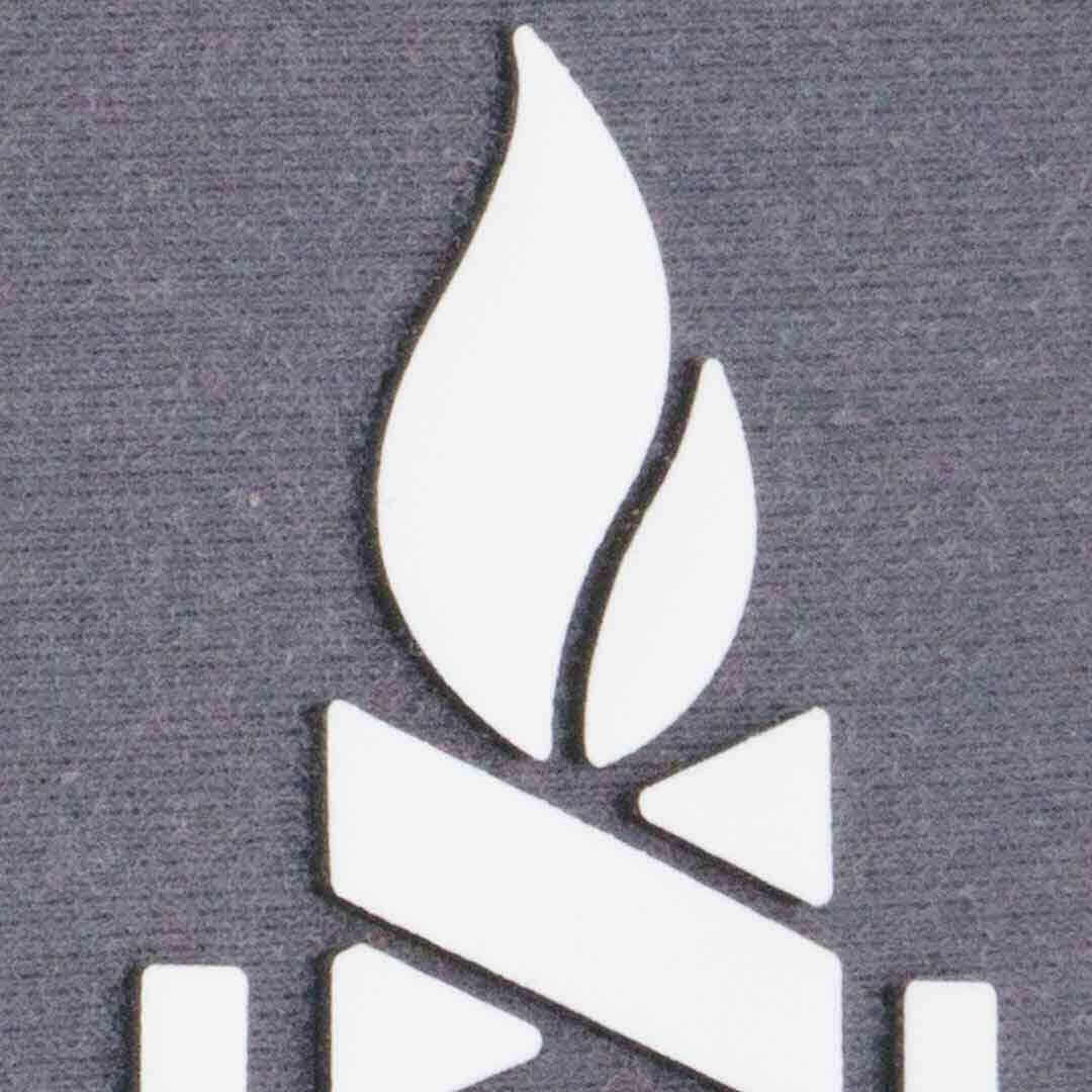 Campfire Trail Sign (Silicone) - Flexfit® Mesh Trucker Cap Color: Coyote/Khaki - Eternal Glyph LLC