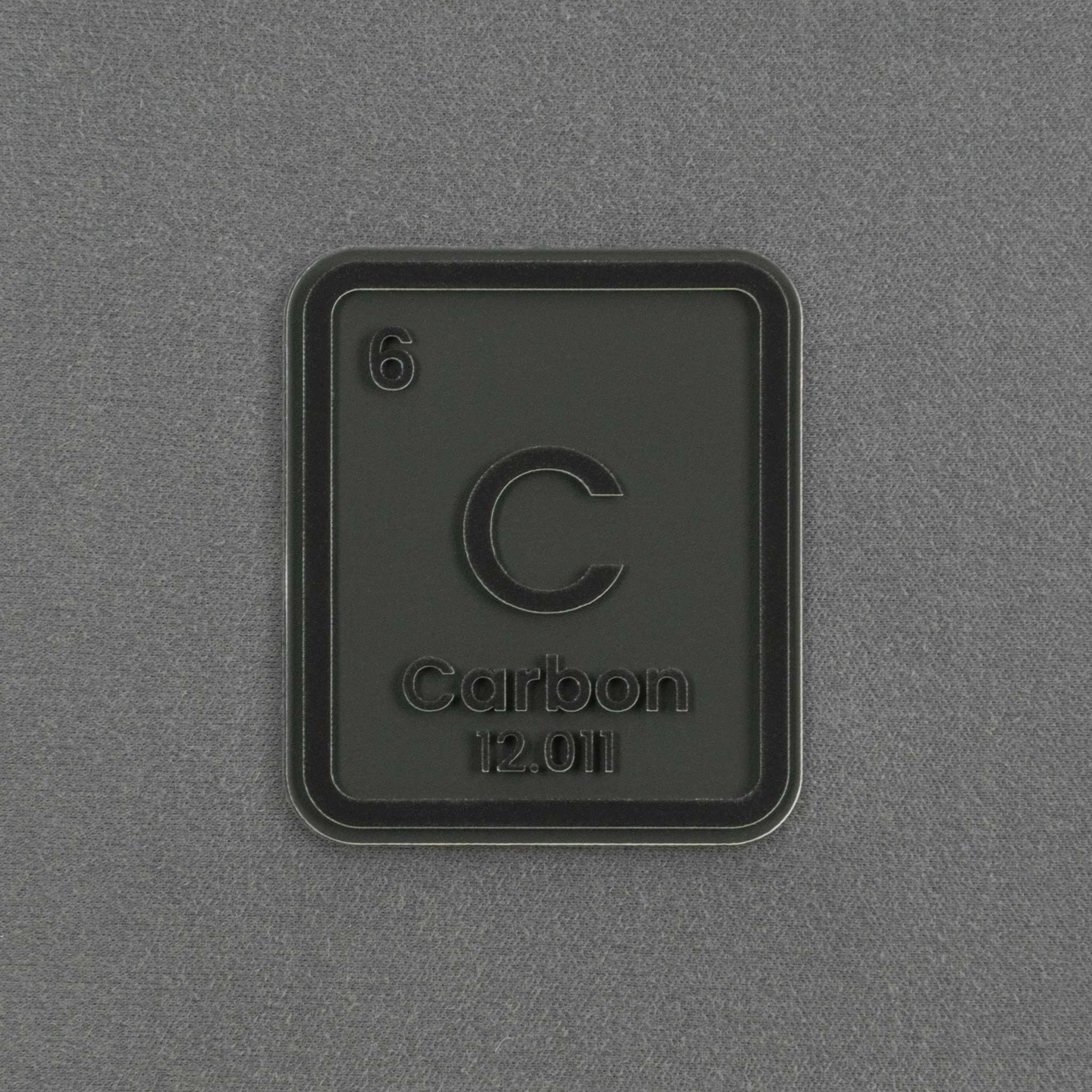 Carbon Element (Silicone) - Flexfit® Premium Wool Blend Cap Color: Dark Gray - Eternal Glyph LLC