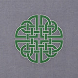 Dara Knot (Silicone) - Flexfit® Mesh Trucker Cap Color: Olive/Khaki - Eternal Glyph LLC