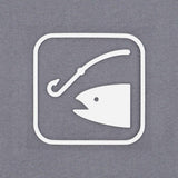 Fishing Trail Sign (Silicone) - Flexfit® Mesh Trucker Cap Color: Olive/Khaki - Eternal Glyph LLC