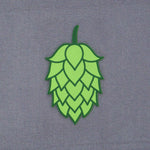 Hop Cone (Silicone) - Flexfit® Mesh Trucker Cap Color: Coyote/Khaki - Eternal Glyph LLC