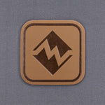 Most Difficult Trail Sign (Leather) - Flexfit® Premium Fitted Cap Color: Dark Gray - Eternal Glyph LLC
