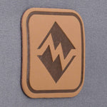Most Difficult Trail Sign (Leather) - Flexfit® Premium Fitted Cap Color: Dark Gray - Eternal Glyph LLC