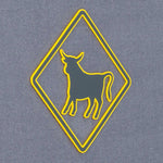 Open Range Sign (Silicone) - Flexfit® Mesh Trucker Cap Color: Coyote/Khaki - Eternal Glyph LLC