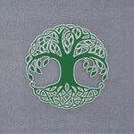Tree of Life (Silicone) - Flexfit® Mesh Trucker Cap Color: Olive/Khaki - Eternal Glyph LLC