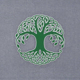 Tree of Life (Silicone) - Flexfit® Mesh Trucker Cap Color: Olive/Khaki - Eternal Glyph LLC