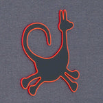 Moab Trickster Petroglyph (Silicone) - Flexfit® Mesh Trucker Cap Color: Coyote/Black - Eternal Glyph LLC