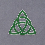 Triquetra Trinity Knot (Silicone) - Flexfit® Mesh Trucker Cap Color: Coyote/Black - Eternal Glyph LLC