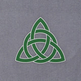 Triquetra Trinity Knot (Silicone) - Flexfit® Mesh Trucker Cap Color: Coyote/Black - Eternal Glyph LLC