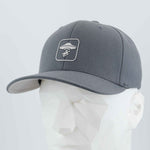 UFO Area Trail Sign (Silicone) - Flexfit® Premium Wool Blend Cap Color: Dark Gray - Eternal Glyph LLC
