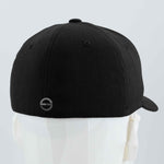 Bigfoot Silhouette (Silicone) - Flexfit® Premium Wool Blend Cap Color: Dark Gray - Eternal Glyph LLC