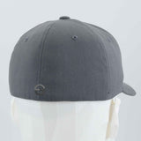 Bigfoot Silhouette (Silicone) - Flexfit® Premium Wool Blend Cap Color: Dark Gray - Eternal Glyph LLC