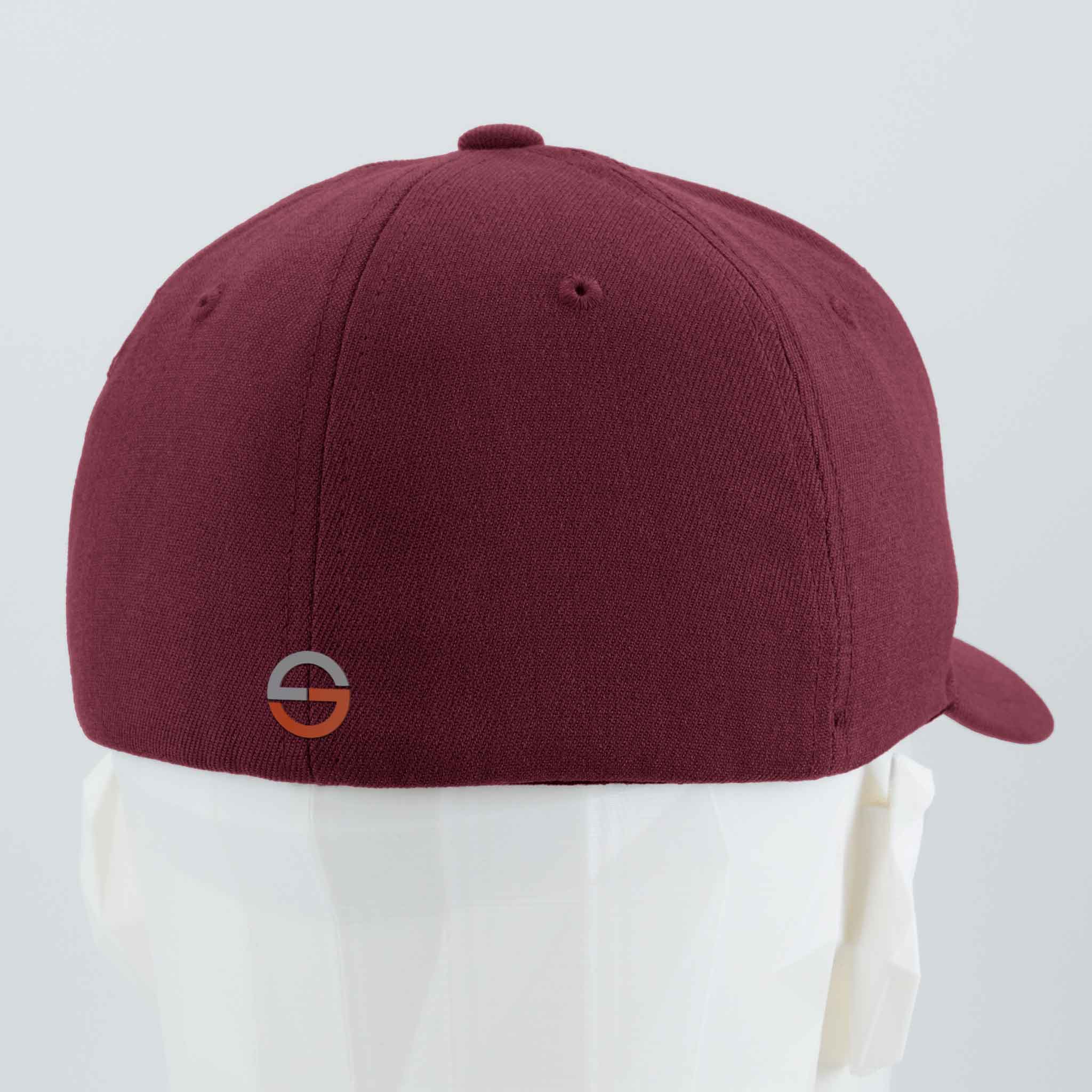 Bigfoot Silhouette (Silicone) - Flexfit® Premium Wool Blend Cap Color: Dark Gray - Eternal Glyph LLC