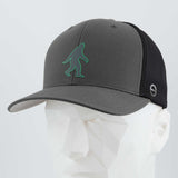 Bigfoot Silhouette (Silicone) - Flexfit® Mesh Trucker Cap