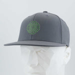 Dara Knot (Silicone) - Flexfit® Premium Fitted Cap Color: Dark Gray - Eternal Glyph LLC