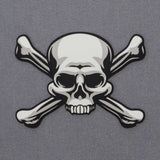 Pirate Skull & Crossbones, Jolly Roger (Double Layer Silicone) - Flexfit® Premium Wool Blend Cap