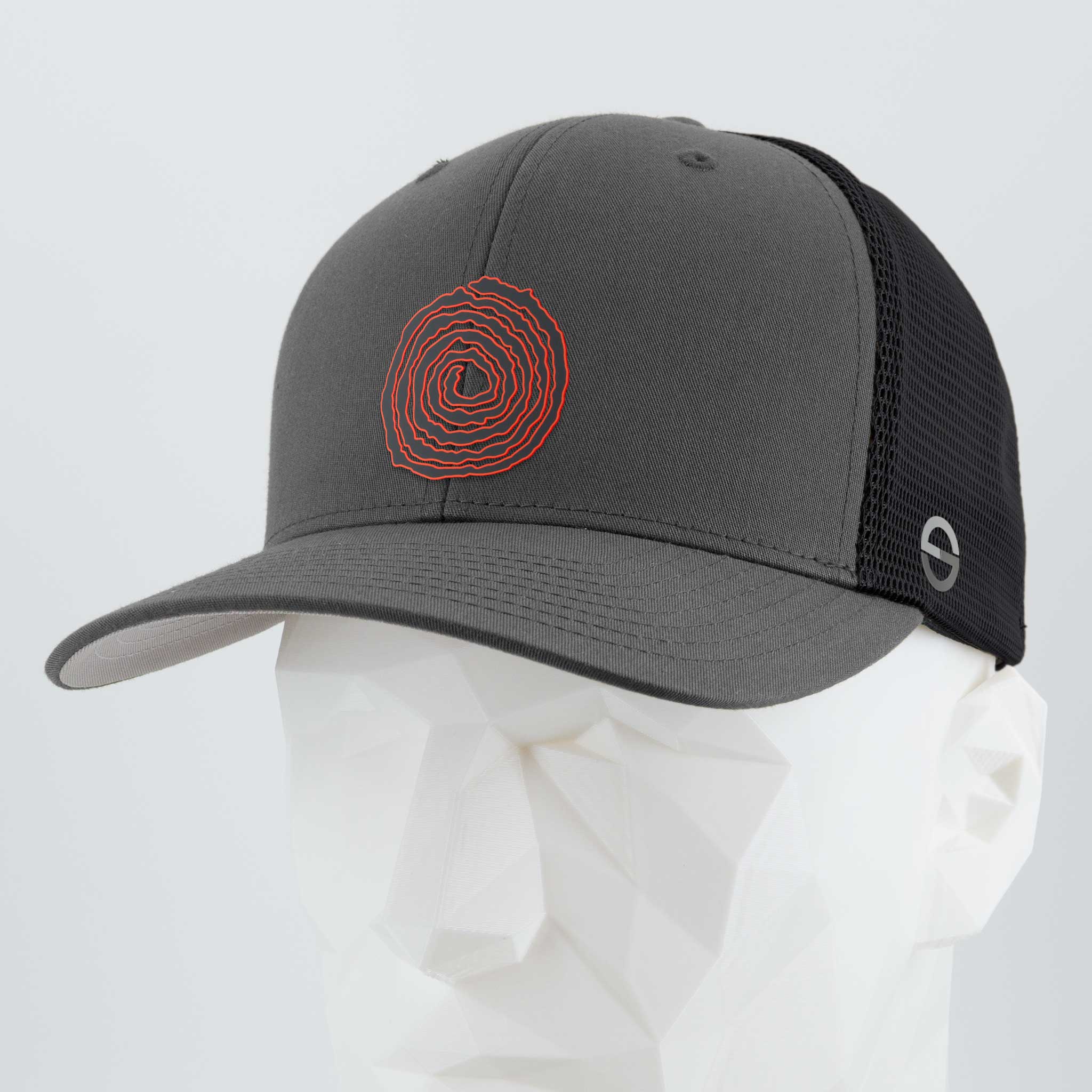 Moab Spiral Petroglyph (Silicone) - Flexfit® Mesh Trucker Cap