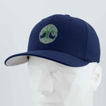 Tree of Life (Silicone) - Flexfit® Premium Wool Blend Cap Color: Navy - Eternal Glyph LLC