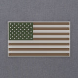 American Flag, Camo (Double Layer Silicone) - Mesh Trucker Cap