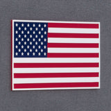 American Flag, Red White and Blue (Double Layer Silicone) - Mesh Trucker Cap