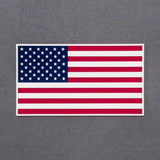 American Flag, Red White and Blue (Double Layer Silicone) - Mesh Trucker Cap