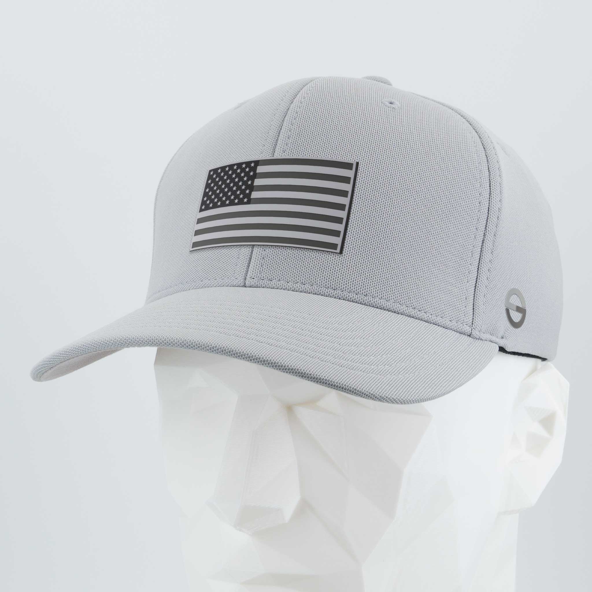 American Flag, Monotone (Double Layer Silicone) - Flexfit® Cool & Dry Cap